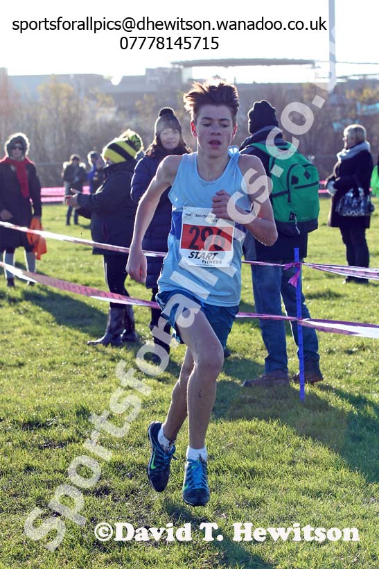 Boys under-15s North Eastern Cross Country Chanpionships. Photo: David T. Hewitson/Sports for All Pics